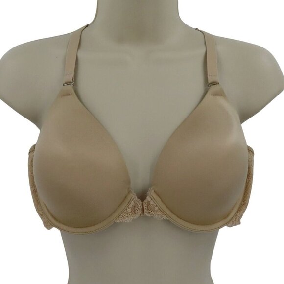 Maidenform 36C Bra 07112 One Fab Fit Everyday Full Coverage Racerback Latte Lift - Picture 1 of 11